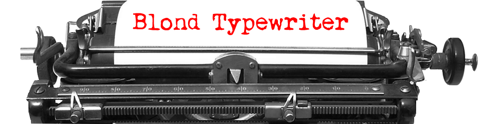 Blond Typewriter